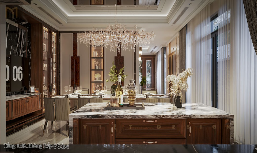 Mộc Việt Design - Thiết kế thi công cải tạo nội thất biệt thự khu đô thị 