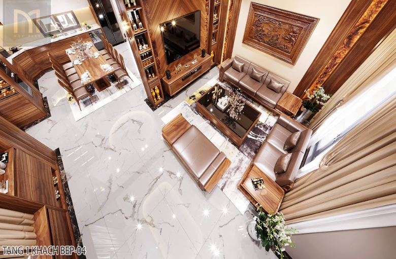 Mộc Việt Design - Thiết kế thi công cải tạo nội thất biệt thự khu đô thị 