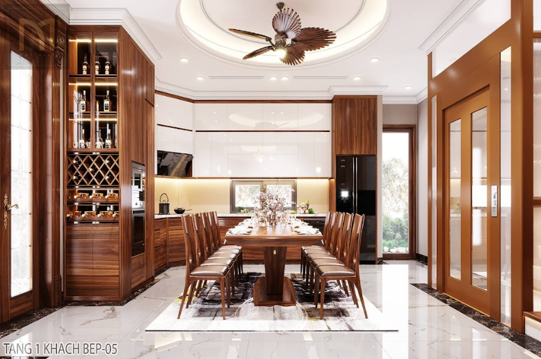 Mộc Việt Design - Thiết kế thi công cải tạo nội thất biệt thự khu đô thị 