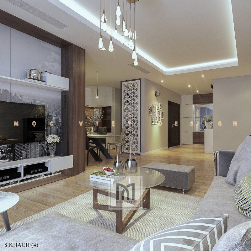 thiết kế nội thất chung cư cao cấp vinhomes