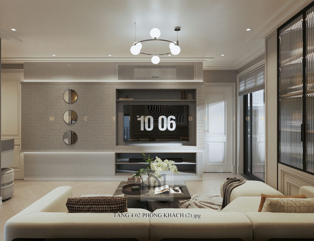 thiết kế nội thất biệt thự luxury