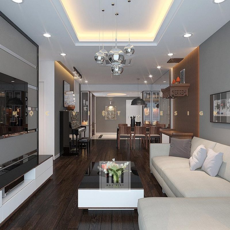 Cách tính giá thiết kế nội thất chung cư 60m2