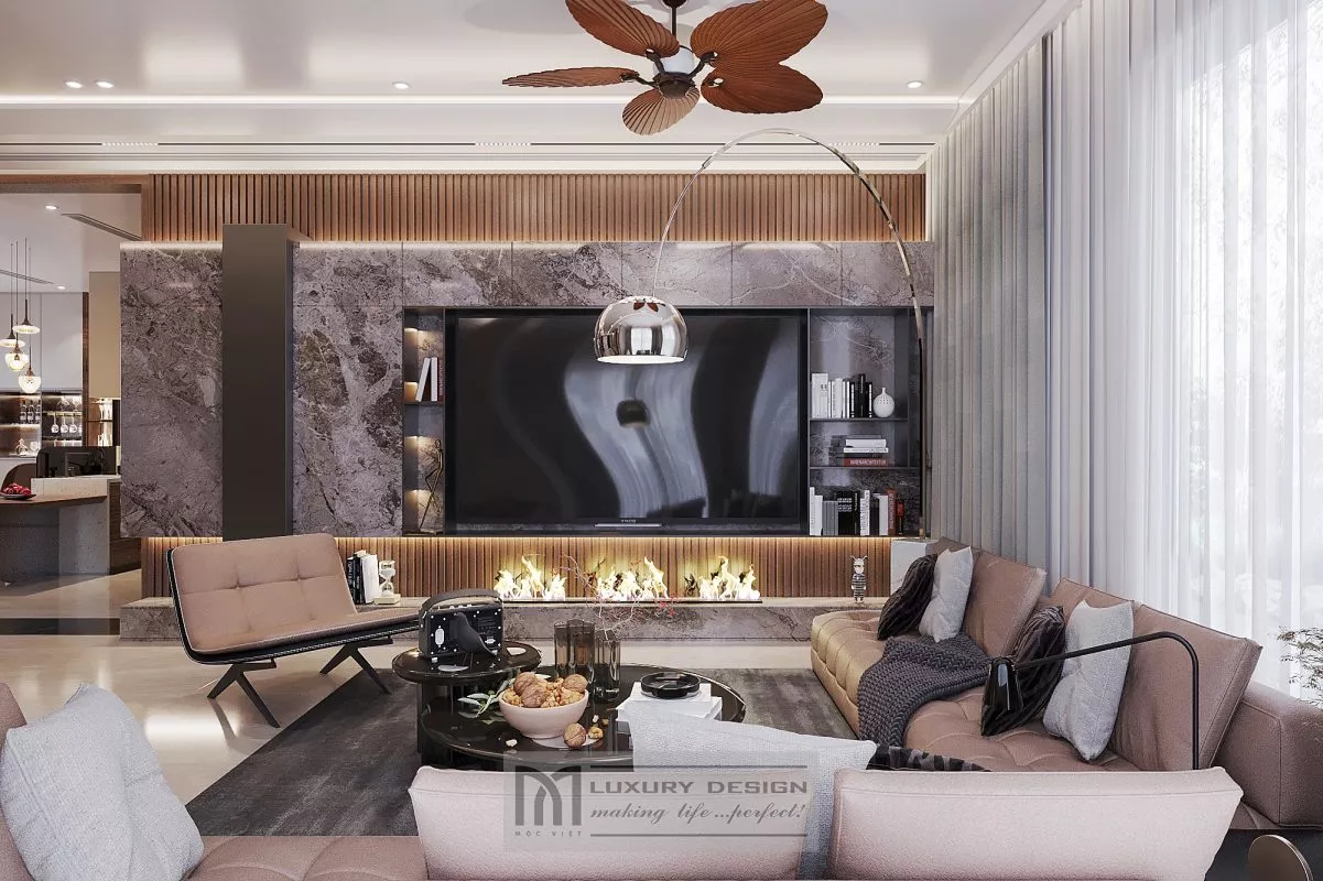 Mẫu nội thất nhà liền kề Vinhomes đẹp, sang trọng 2026 3 mẫu nội thất nhà liền kề Vinhomes