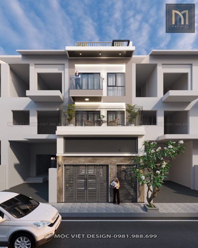 Mẫu thiết kế kiến trúc nhà phố 3 tầng hiện đại mới, đáng tham khảo 7 thiết kế kiến trúc nhà phố 3 tầng hiện đại
