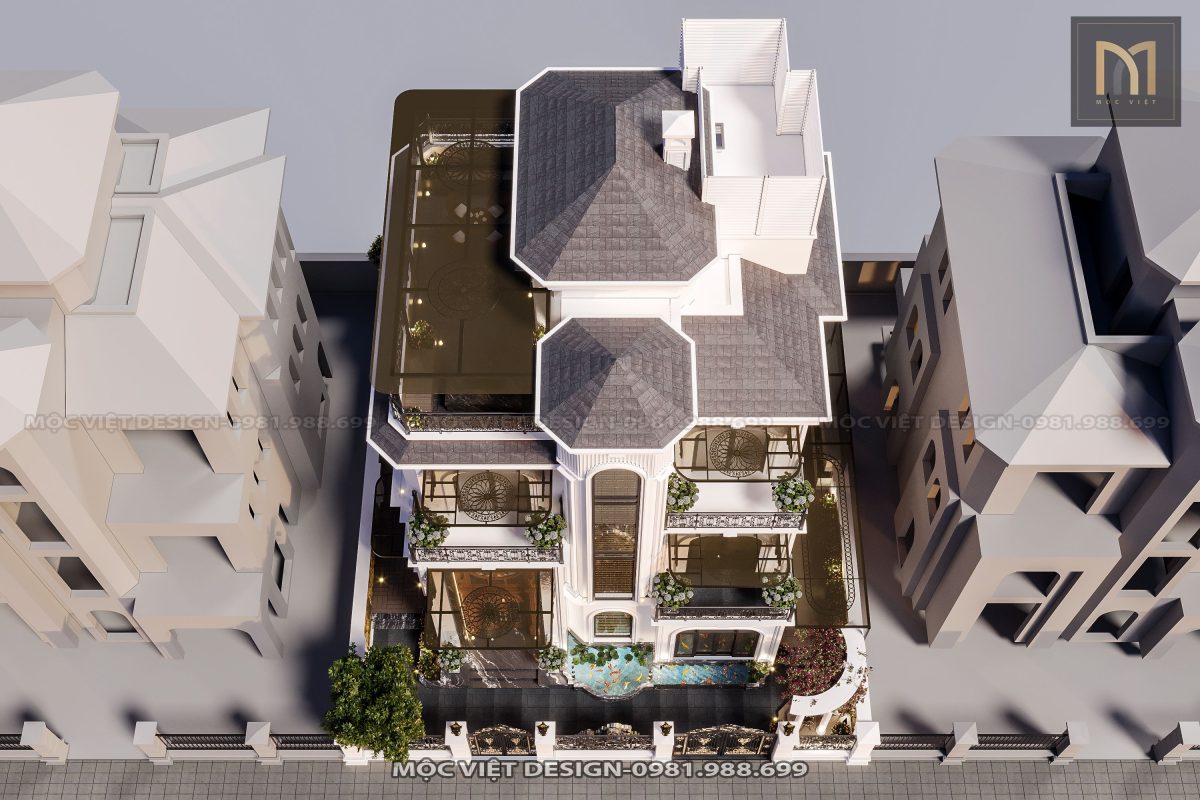 Mẫu kiến trúc nhà phố có thang máy đẹp, tiện nghi, tối ưu diện tích 5 mẫu kiến trúc nhà phố có thang máy