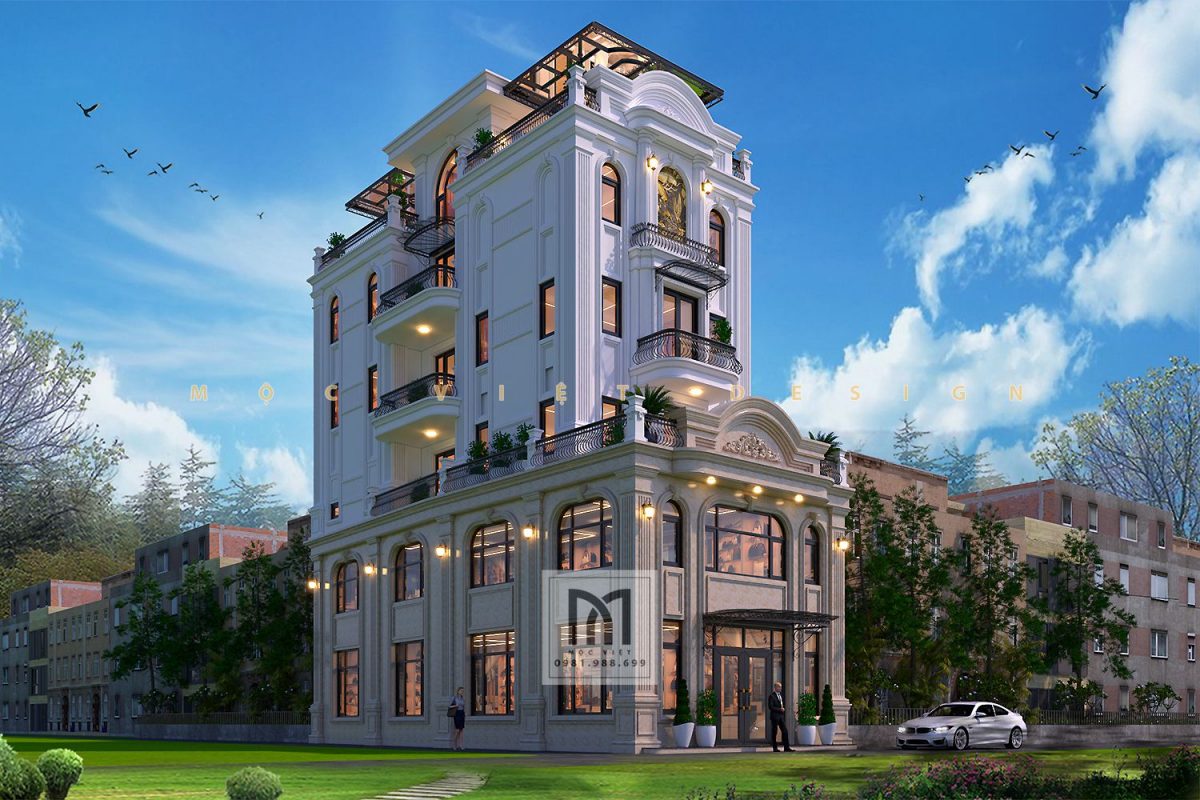 Mẫu kiến trúc nhà phố có thang máy đẹp, tiện nghi, tối ưu diện tích 1 mẫu kiến trúc nhà phố có thang máy