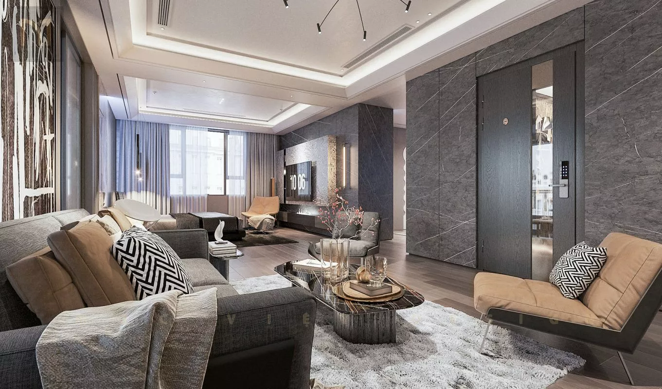 TOP 10 mẫu thiết kế nội thất chung cư cao cấp Vinhomes sang trọng, tinh tế 1 thiết kế nội thất chung cư cao cấp vinhomes