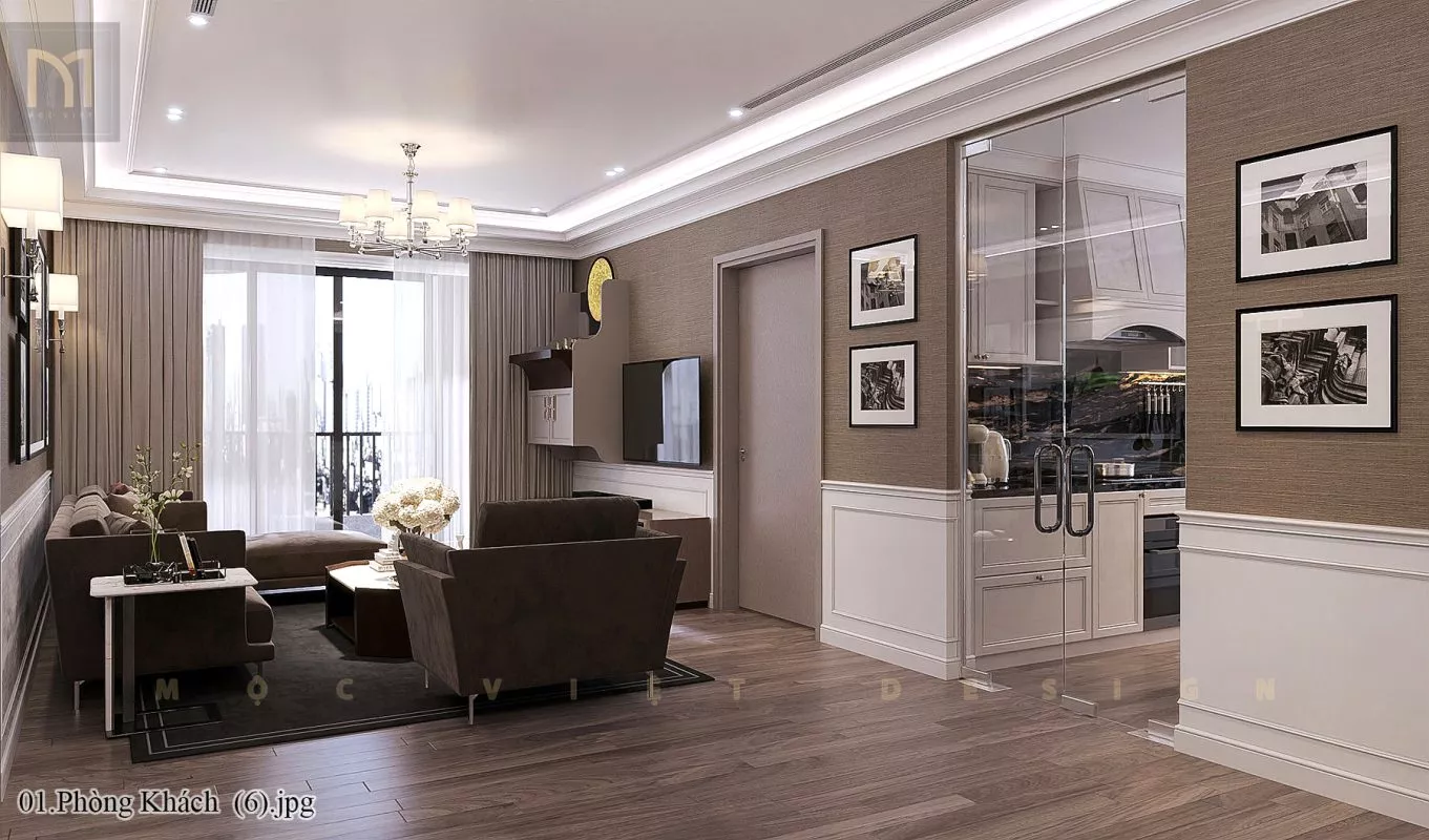 TOP 10 mẫu thiết kế nội thất chung cư cao cấp Vinhomes sang trọng, tinh tế 5 thiết kế nội thất chung cư cao cấp vinhomes