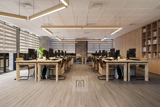 thiet ke va thi cong noi that van phong cao cap 1