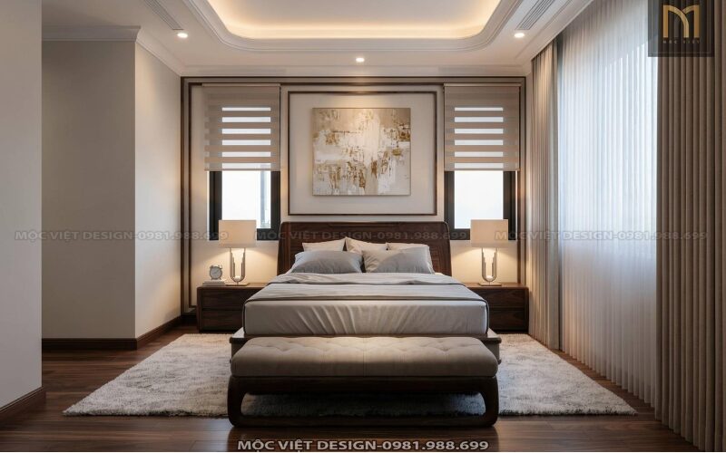 Giường ngủ gỗ óc chó: mẫu đẹp, giá và cách chọn 5 giuong ngu go oc cho