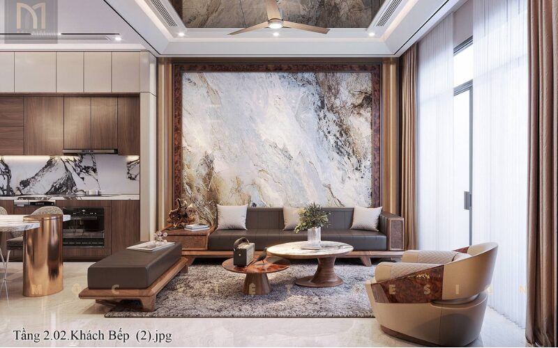 Sofa gỗ óc chó: Cách chọn mẫu đẹp, bền, đúng giá 4 sofa go oc cho 3