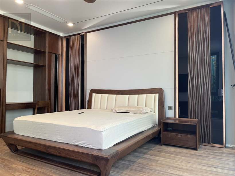 Phòng ngủ gỗ óc chó - mẫu 9