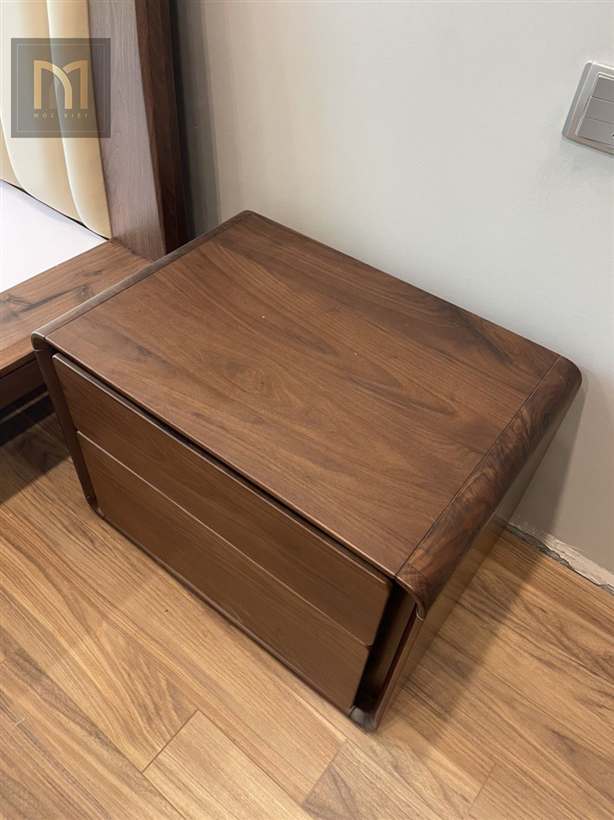 Phòng ngủ gỗ óc chó - mẫu 11