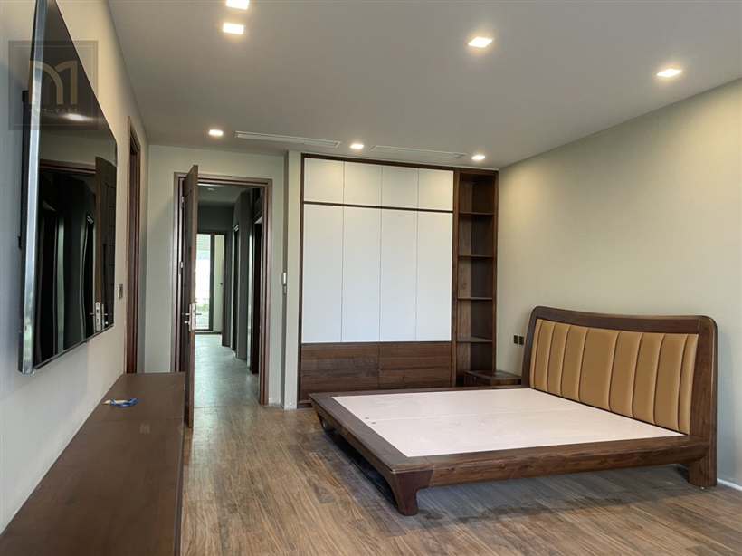 Phòng ngủ gỗ óc chó - mẫu 15