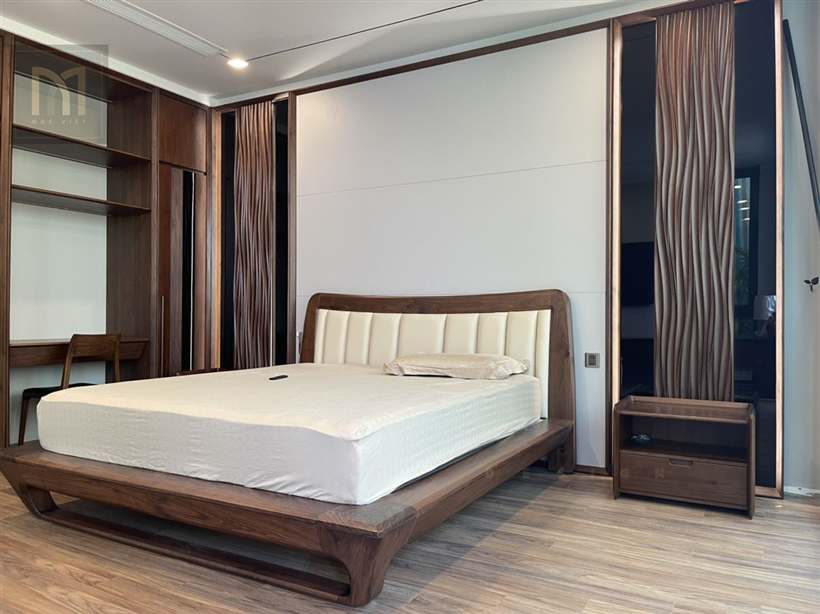 Phòng ngủ gỗ óc chó - mẫu 19