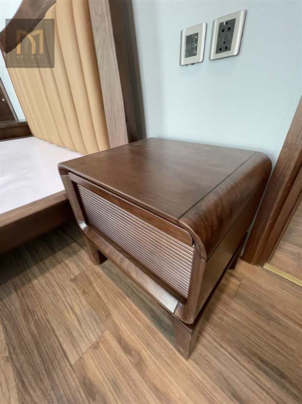 Phòng ngủ gỗ óc chó - mẫu 20