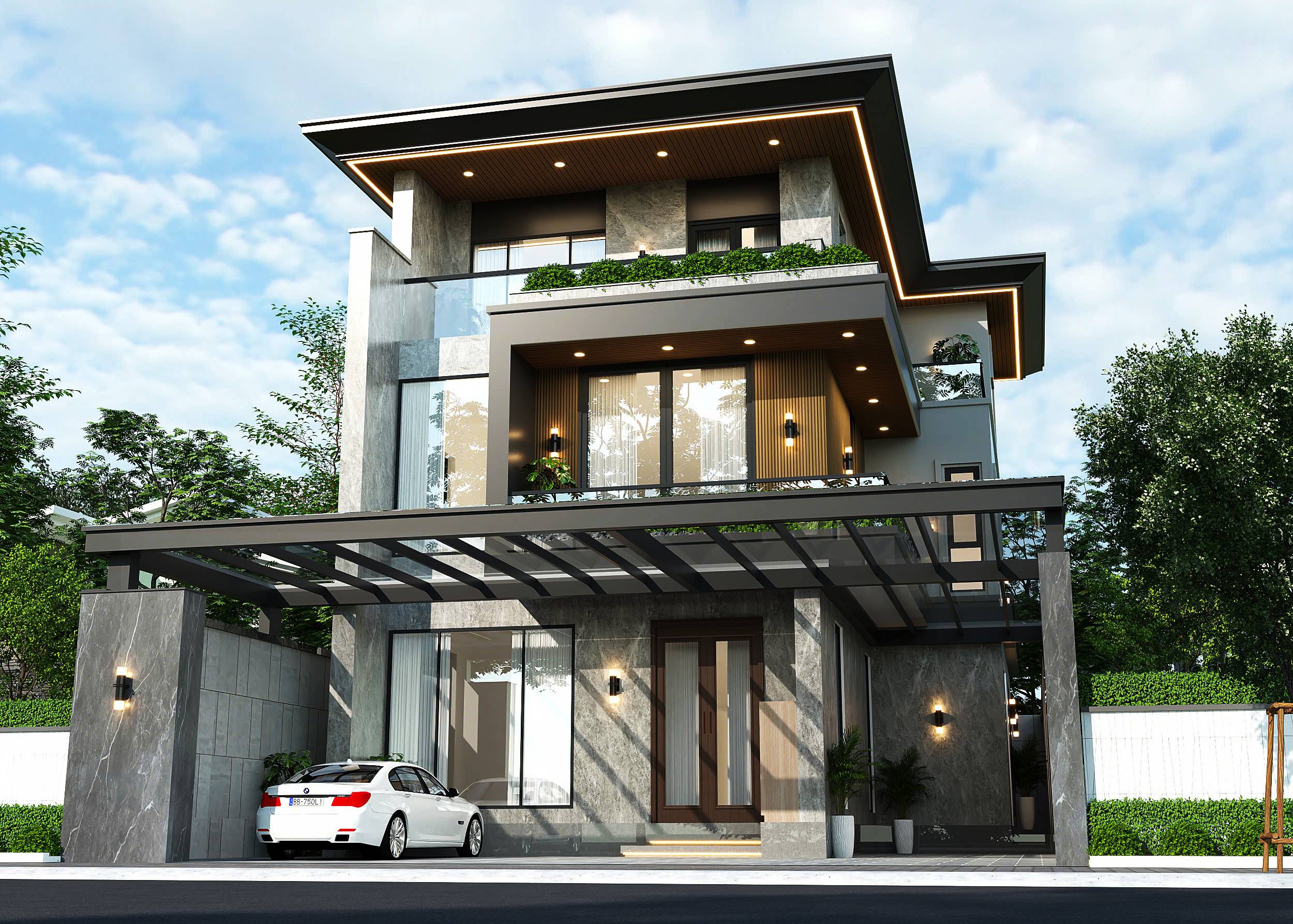 Thiết kế kiến trúc anh Phương Tuyên Quang - MV.KT.BT 2601 1 kien truc a Phuong TQ 5