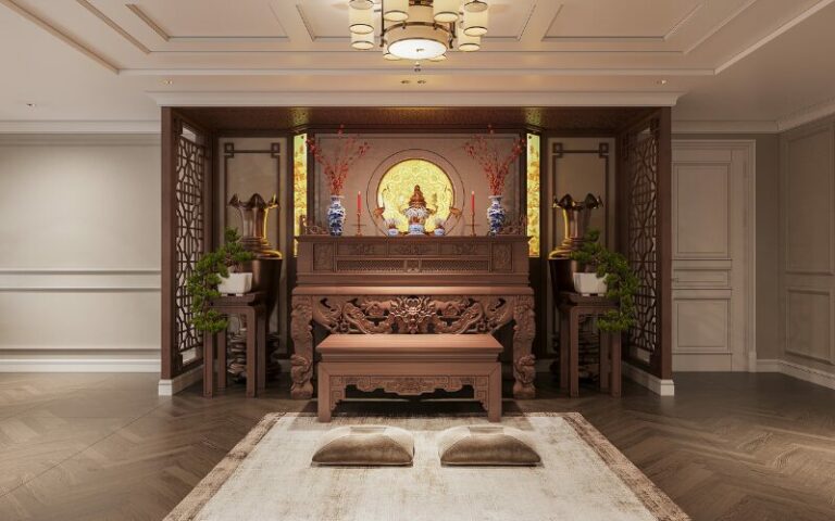 mau phong tho biet thu sang trong