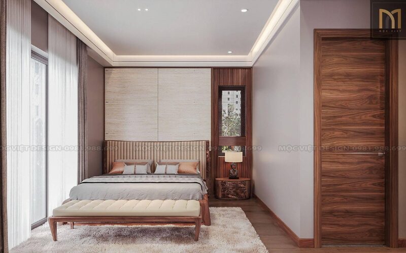 Thi công nội thất gỗ óc chó trọn gói: Kiểm soát chất lượng từ bản vẽ đến bàn giao 1 thi cong noi that go oc cho tron goi