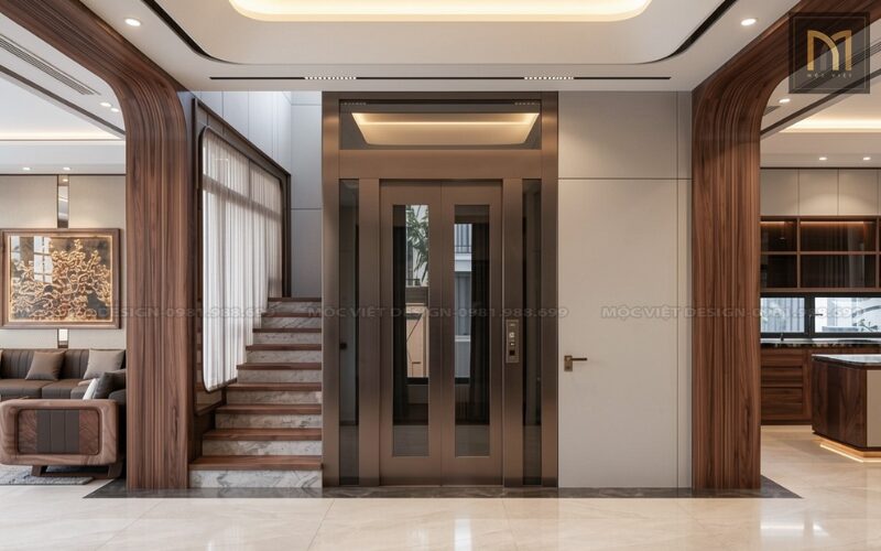 mẫu thiết kế penthouse thông tầng