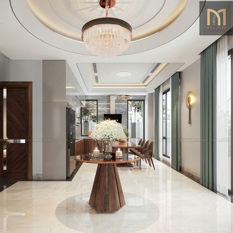 mẫu thiết kế penthouse thông tầng