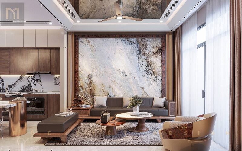 thi công nội thất duplex cao cấp