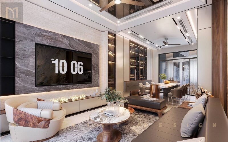 thi công nội thất duplex cao cấp