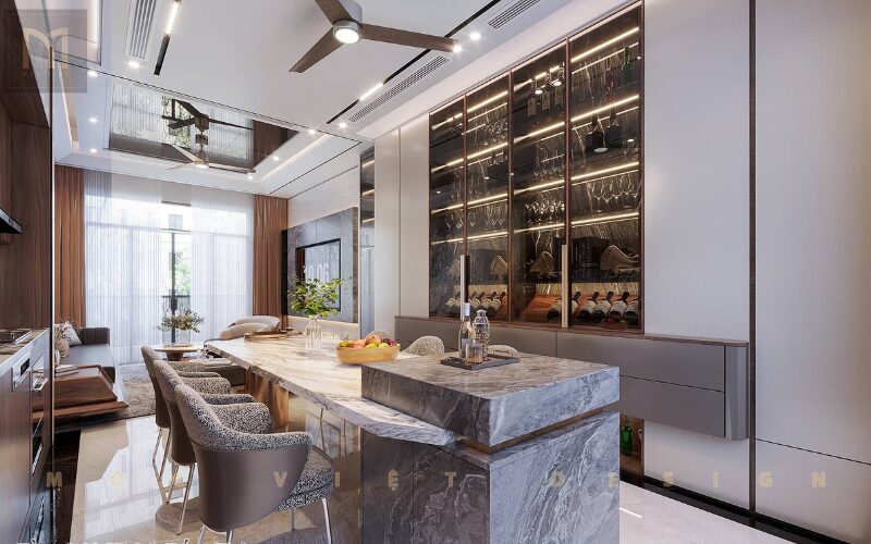 thi công nội thất duplex cao cấp