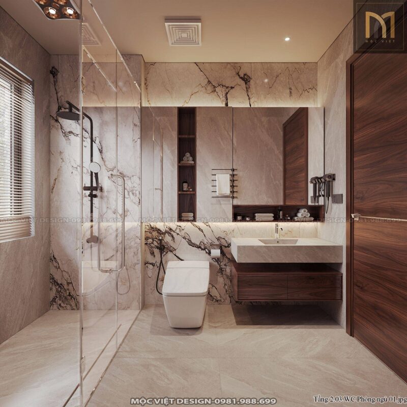 thiết kế nội thất duplex luxury