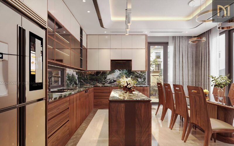 thiết kế nội thất duplex luxury