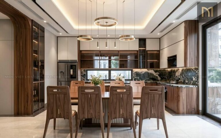 Thiết kế nội thất villa Luxury